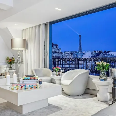 Appartamento Kaza Bella - Trocadero, Amazing Eiffel Tower View *