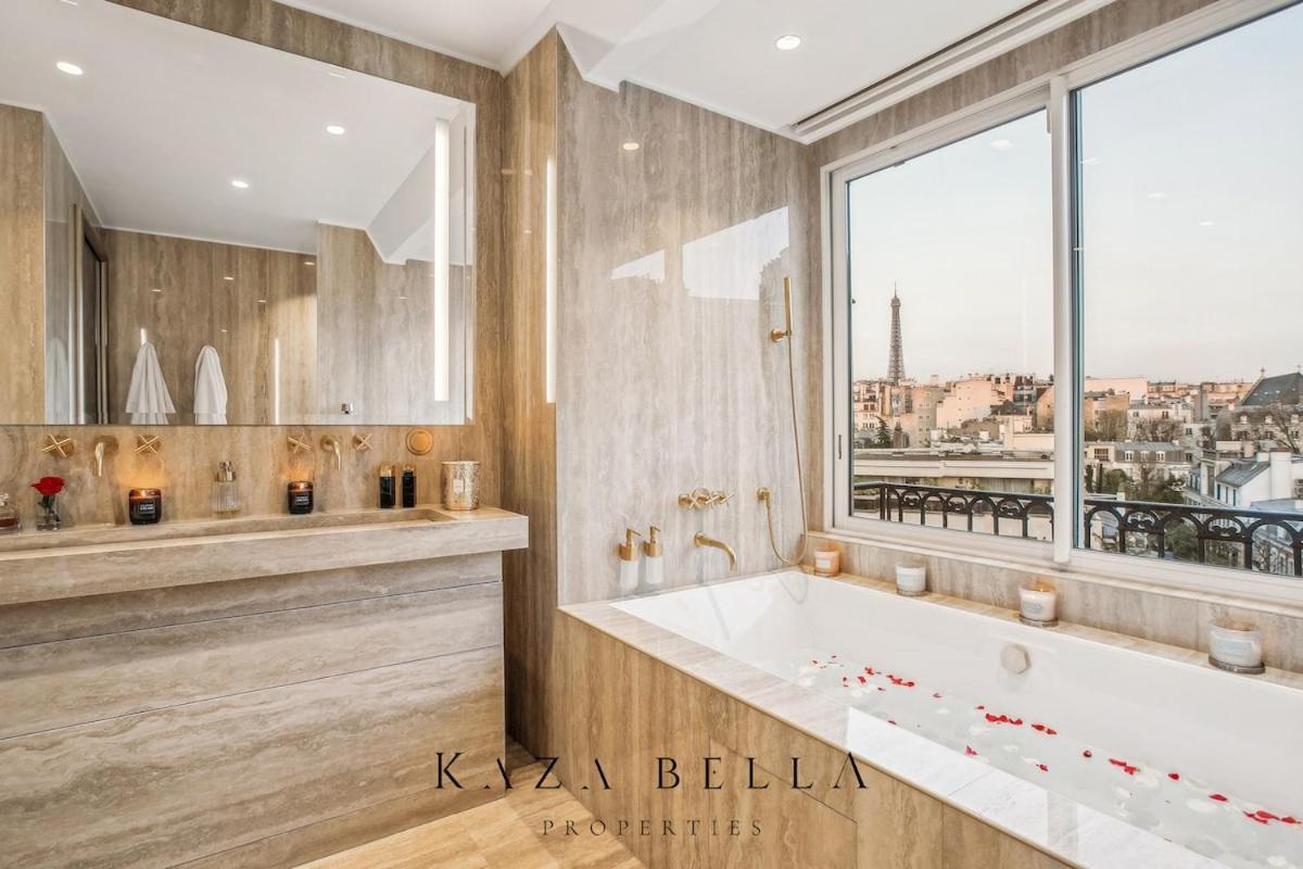 Kaza Bella - Trocadero, Amazing Eiffel Tower View Appartamento Parigi